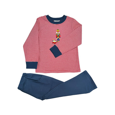 Lil' Drummer Applique Boy's Pant Set