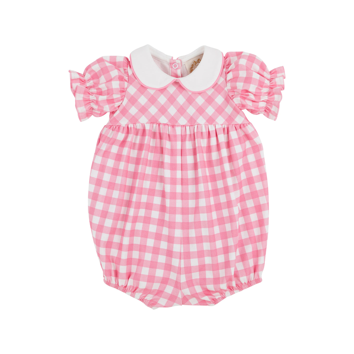 Britt Bubble - Hamptons Hot Pink Gingham with Worth Avenue White