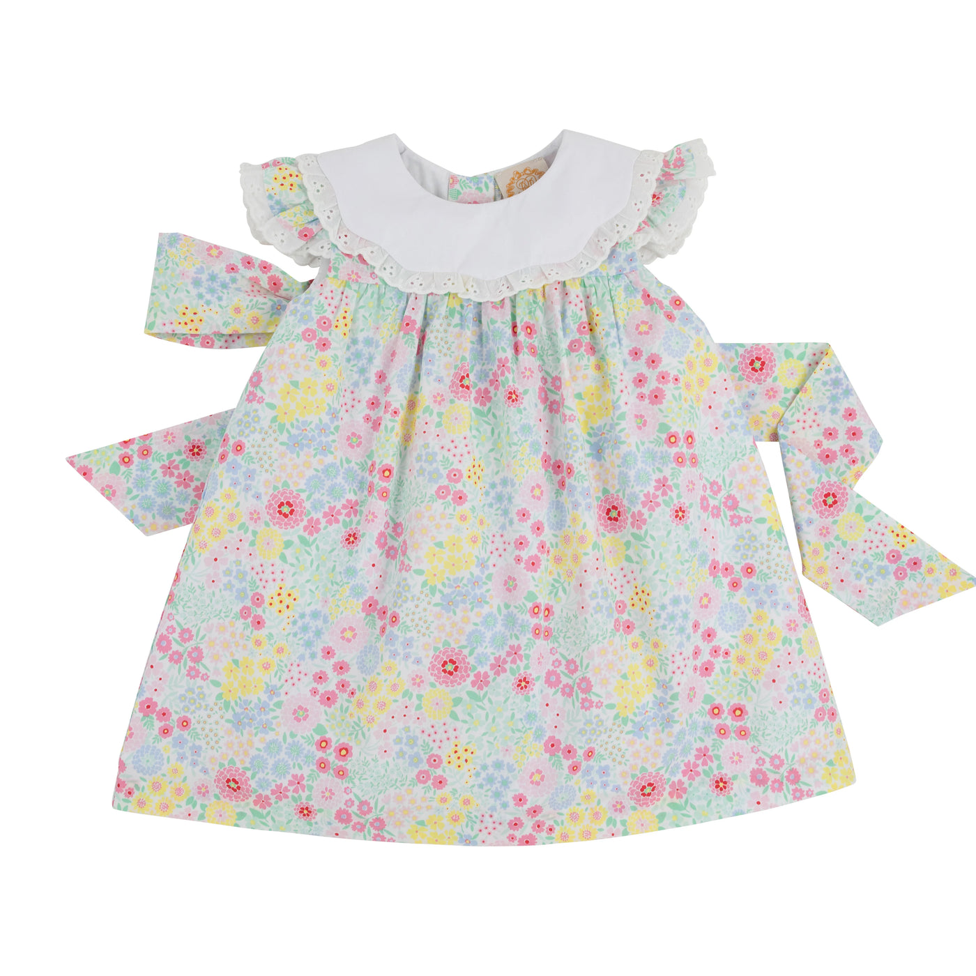 Franny Frock - Merry Little Meadow with Worth Avenue White