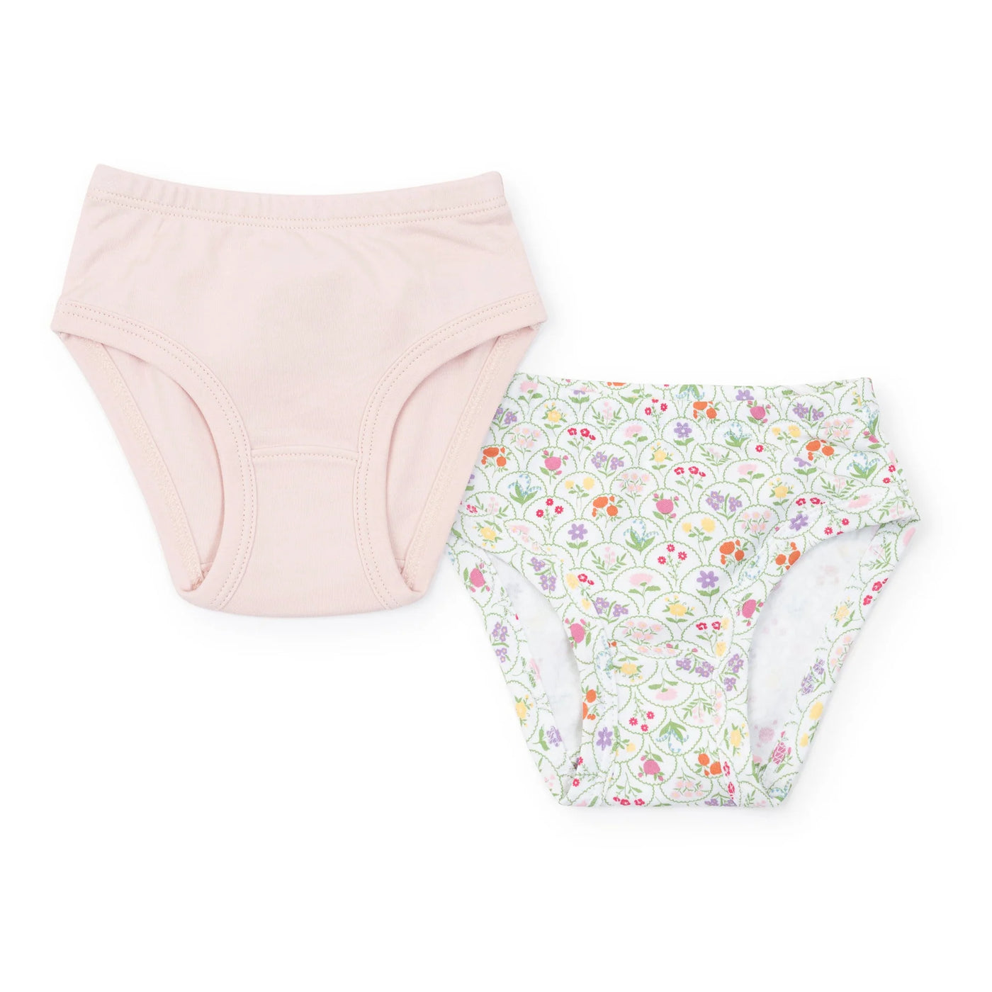 Lauren Girls' Underwear Set - Garden Floral/Light Pink