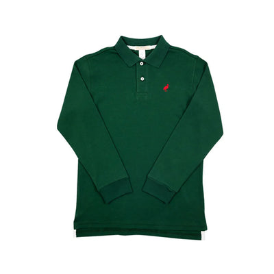 Long Sleeve Prim & Proper Polo and Onesie - Grier Green