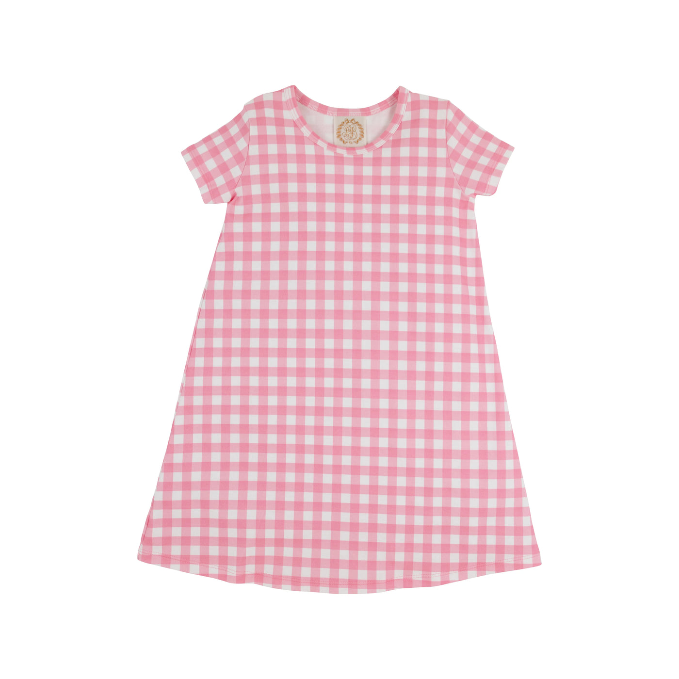 Polly Play Dress - Hamptons Hot Pink Gingham