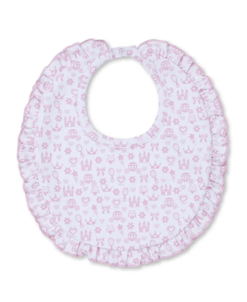 Royal Details Pink Bib