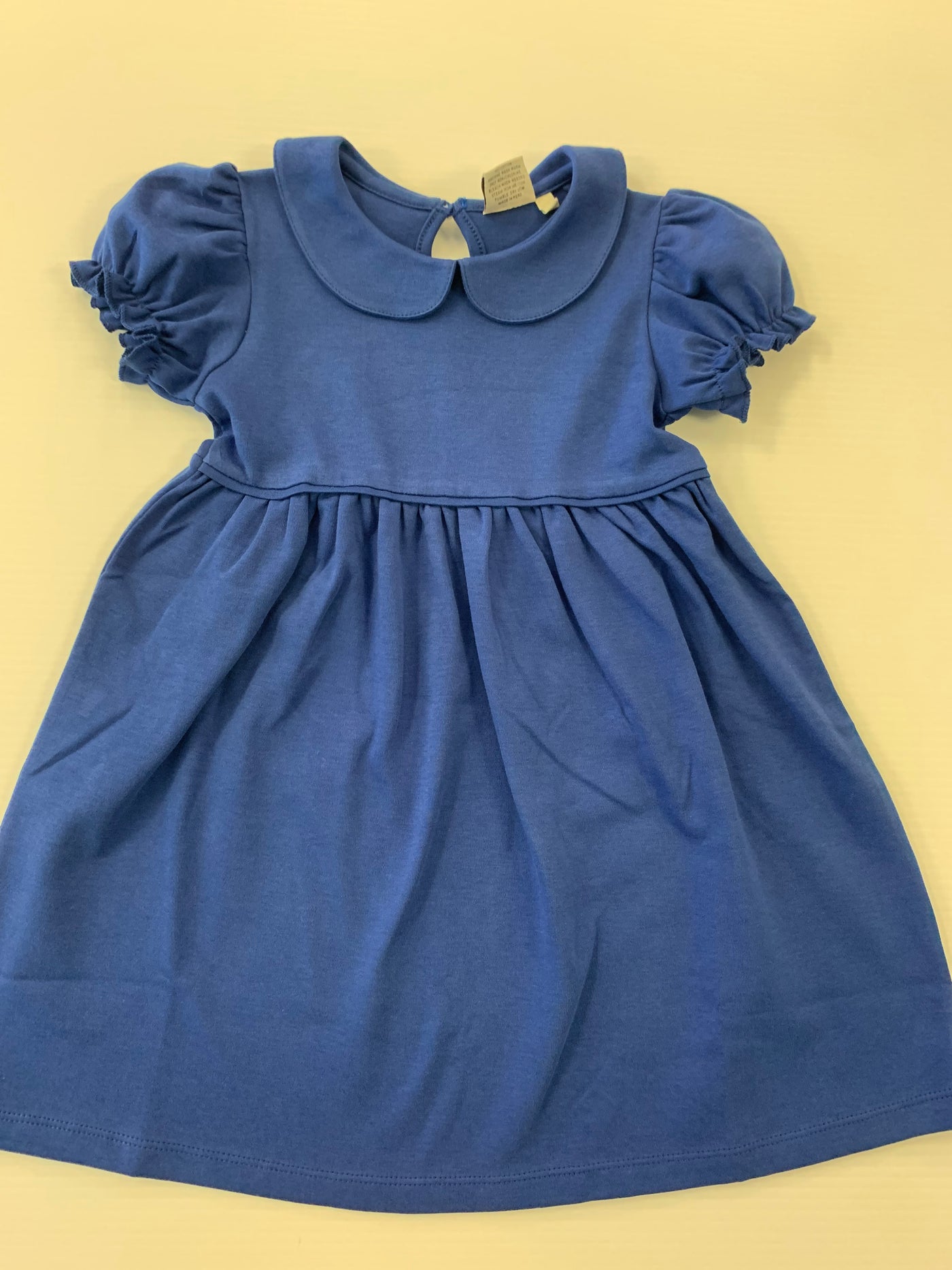 Solid dress royal blue