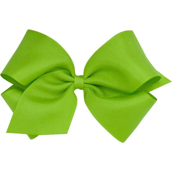 KING CLASSIC GROSGRAIN GIRLS HAIR BOW (PLAIN WRAP)