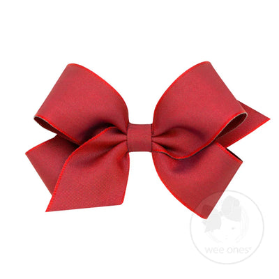 KING CLASSIC GROSGRAIN GIRLS HAIR BOW (PLAIN WRAP)